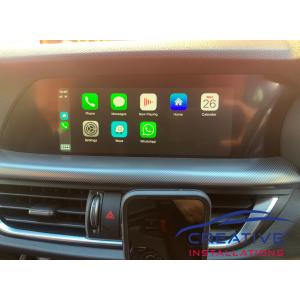 Stelvio Apple CarPlay Upgrade