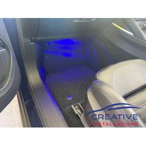 Stelvio Footwell Lights