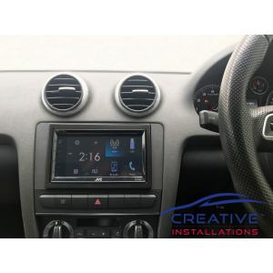 Audi A3 Bluetooth Car Stereo JVC