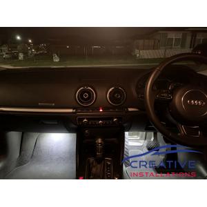 Audi A3 LED Footwell Lights