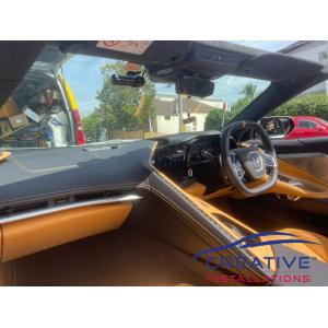 Corvette Stingray BlackVue DR970X-1CH Dash Cam