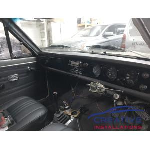 Datsun 1200 Ute Kenwood Car Stereo