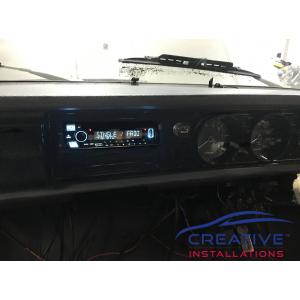 Datsun 1200 Ute Car Stereo