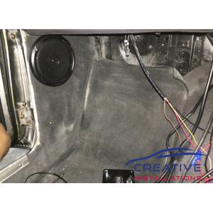 Datsun 1200 Ute Kenwood Speakers