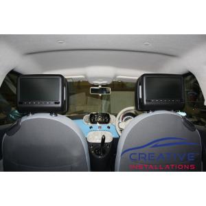 500X Headrest DVD Players