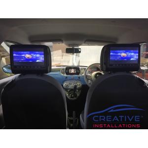 500X Headrest DVD Players