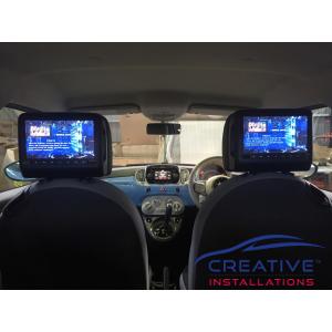 500X Headrest DVD Players