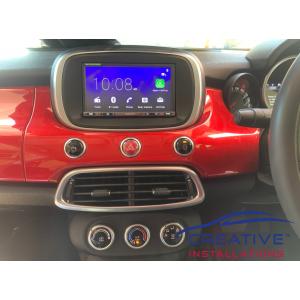 500X Sony XAV-AX3000 Head Unit