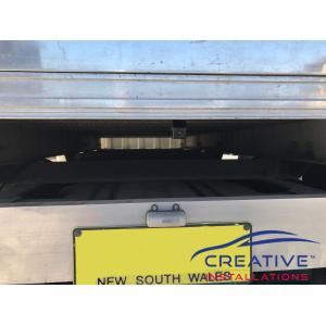 F-350 Reverse Camera on Alloy Tray F-350 Reverse Camera