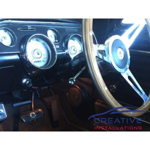 Mustang car speakers