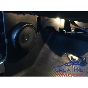 Mustang car speakers