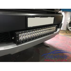 LED light bar installation Sydney 