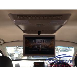 Territory Roof DVD Player