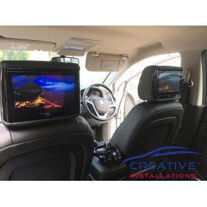 Captiva 9" Headrest DVD Players Captiva Car DVD Players