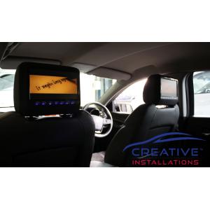 Commodore SV6 Headrest DVD Players