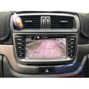 Holden Ute Integrated Reverse Camera