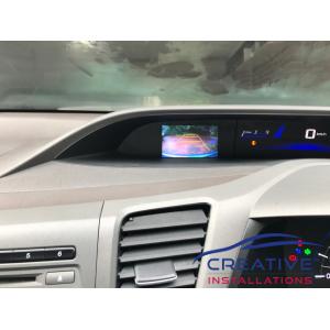 Civic Integrated Reverse Camera