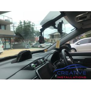 CR-V 2018 Transcend DrivePro 200 Dash Camera