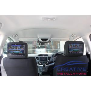 CRV Headrest DVD Players