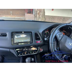 HRV Sony Car Stereo Upgrade
