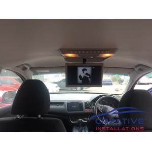 HR-V Roof DVD player