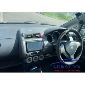 Jazz Sony Car Radio Upgrade