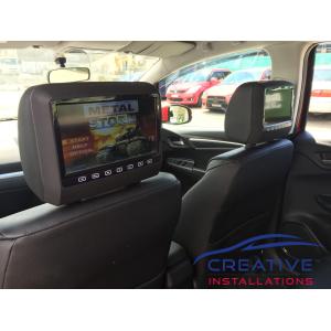 Jazz Headrest DVD players