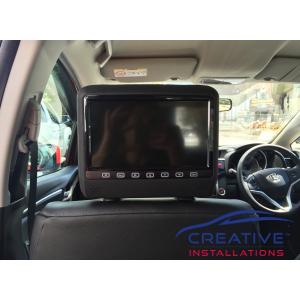 Jazz Headrest DVD players