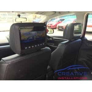 Jazz Headrest DVD players