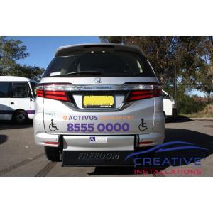 Odyssey Reverse Parking Sensors