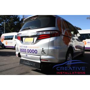 Odyssey Reverse Parking Sensors