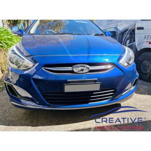 Accent Front Parking Sensors