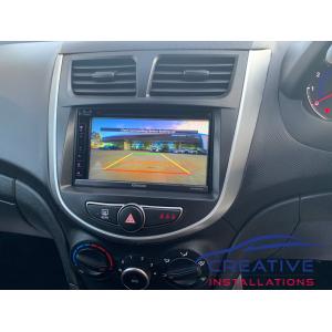 Accent Reverse Camera