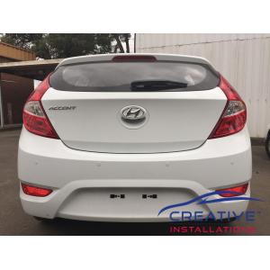 Accent reverse parking sensors