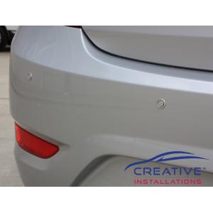 Accent reverse parking sensors