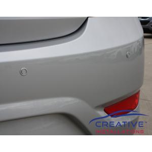 Accent reverse parking sensors