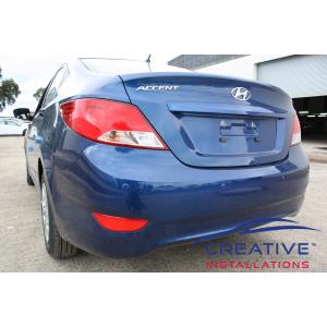 Accent Reverse Parking Sensors