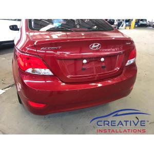 Accent Sedan Reverse Parking Sensors