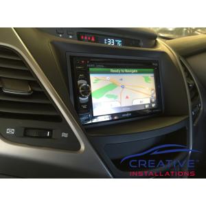 Elantra GPS Navigation System