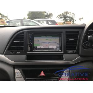 Elantra GPS Navigation System
