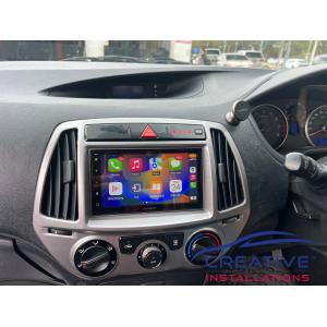 i20 Apple CarPlay