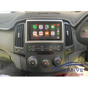 i30 JVC KW-M745DBT Head Unit