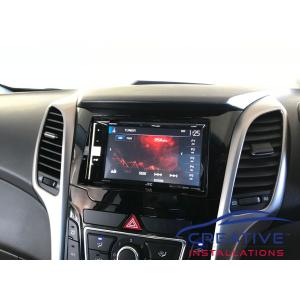 i30 JVC KW-V250BT Head Unit