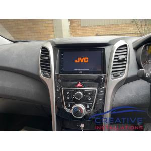 i30 JVC Head Unit