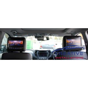 Santa Fe Headrest DVD players