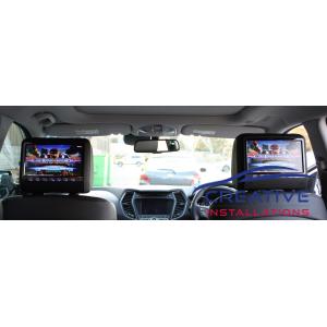 Santa Fe Headrest DVD players