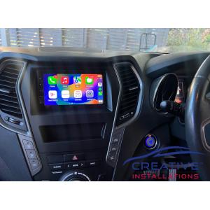 Santa Fe Apple CarPlay Upgrade