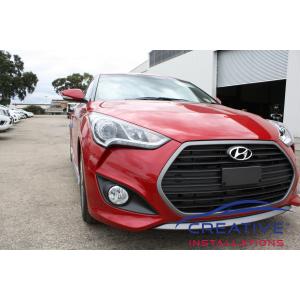 Veloster Front Parking Sensors