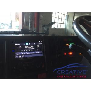 Isuzu FSS 550 GPS Navigation System