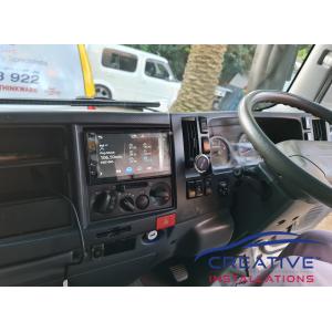NQR450 Car Stereo Upgrade